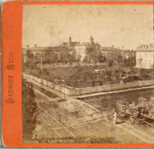 MICHIGAN, House of Correction, c.1880's--L.Black Stereoview F5 picture