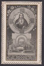 Estampa canivet antique de Jesus image pieuse santino holy card picture