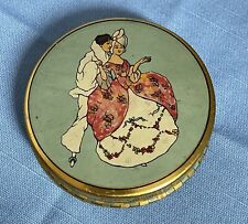 Vintage La-May Sports Vanity Poudre L'Ame Face Powder Compact Herbert Roystone picture