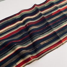 Stripe #B 9.5x38 Vintage Silk Japanese Michiyuki Kimono Fabric Panel RP79 picture