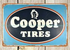 Cooper Tires metal tin sign wholesale novelty signs picture