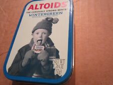 Altoids Wintergreen Christmas Story Little Boy (EMPTY TIN) Very Rare Collectible picture