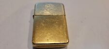  Working VINTAGE STORM KING Gold ALUMINUM LIGHTER with new flint  picture