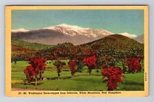 White Mountains NH-New Hampshire, Mt Washington, Vintage Postcard picture
