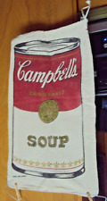 Vintage Andy Warhol Campbell’s Soup Art Laundry Canvas Bag -  1980 picture