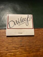 Vintage Dailey's Restaurant Atlanta GA VG picture