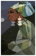 #BH008 NINA SIMONE Rare Black Hero Artist Card picture