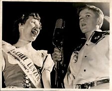 LD306 1952 Orig Photo ST PAUL WINTER CARNIVAL SQUARE DANCE QUEEN LUCILLE LUNZER picture