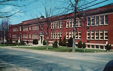 Postcard NY Yorktown Heights New York Central School Chrome Vintage PC K912 picture