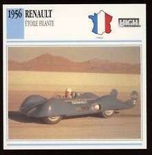 1956  Renault  Etoile Filante  Classic Cars Card picture