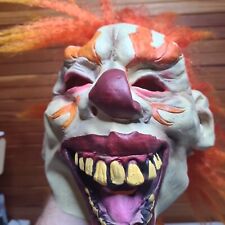 Gemmy Scary Clown Halloween Costume Mask picture