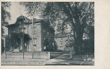 YMCA on Main Street in Haverhill, MA undivided antique postcard picture