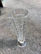 Cristal d'Arques ~ Antique French Crystal Glass Vase ~ 6 3/4