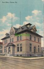 Postcard Post Office Chester PA picture