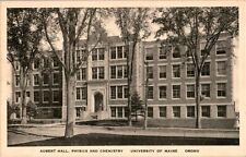 Aubert Hall, Physics, Chemistry, University of Maine, Orono, Maine ME Postcard picture