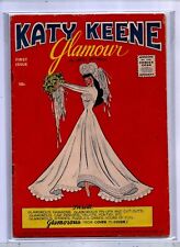 KATIE KEENE GLAMOUR  # 1  GOLDEN AGE ARCHIE 1957 IN 4.5 VG+ RARE JUST 2 ON EBAY picture