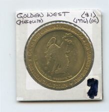 1.00 Token from the Golden West Casino Mesquite Nevada OC 1996 picture