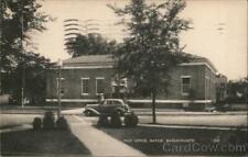 1952 Natick,MA Post Office Middlesex County Massachusetts Linen Postcard Vintage picture