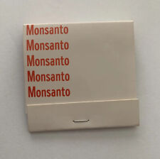 Vintage Monsanto Matchbook Full Unstruck Advertisement Matches Souvenir Collect picture