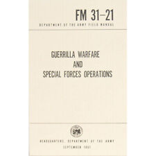 US Army Guerilla Warfare and Special Forces Operations Field Book FM 31-21 picture