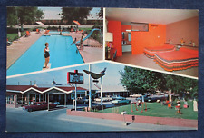 1960s Carlsbad New Mexico Park Motel Postcard picture