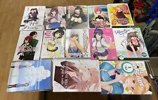 Lot of 13 Mixed MANGA BOOKS in ENGLISH Tomo Sakuai Higehiro Shikimori picture