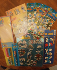 THE SMURFS STICKERS AND PENS SET picture