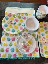 Cottontail Lane Easter/Spring dish & table runner set picture