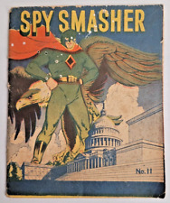 1942 Spy Smasher Mighty Midget Fawcett Mini Comic Book #11 picture