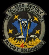 USAF 4th Special Operations Squadron AC-130U Flight Engineer Patch S-13 picture