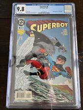 Superboy #9 CGC 9.8 White Pages ~ 1st King Shark DC Comics 1994 picture