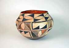Historic Acoma Polychrome Pottery Jar; ca 1920 - 1930  7.75