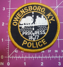 Kentucky-Owensboro Police patch picture