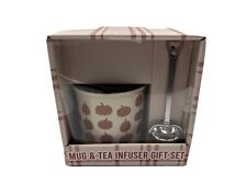 GMA Ceramic 16oz Pumpkin Mug and Tea Infuser Set BB02B16016 picture