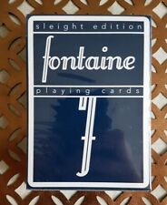 Fontaine Sleight Playing Cards Limited Edition New & Sealed Cardistry Rare Deck picture