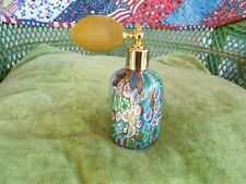 Vintage 1960's? Murano Millefiori Perfume Atomizer Bottle Spray picture