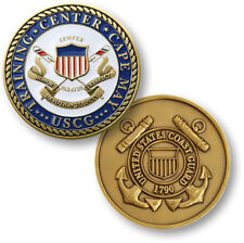 NEW U.S. Coast Guard Training Center Cape May, NJ Challenge Coin. picture