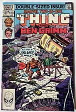Marvel Two-In-One #100 • Final Issue The Thing & Ben Grimm (Marvel 1983) picture