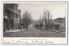 1906 Looking West On Main Street Marathon New York NY Posted Vintage Postcard picture