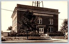 Villa Park Illinois~Villa Park Municipal Building~1920s RPPC picture