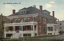 Houlton Maine 1912 Postcard Elks Building picture