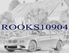 BMW m3 SPORTS CAR ART PRINT picture