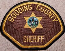 ID Gooding County Idaho Sheriff Shoulder Patch picture