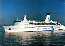 Scandinavian Seaways MS Tor Britannia Ship Vintage Postcard BP21 picture