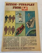 1967 GI JOE ad page ~ ACTION - FUN & PLAY FROM GI JOE ~ Space Capsule, etc picture