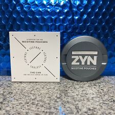 Metal ZYN Can Grey Gray BRAND NEW IN BOX AUTHENTIC REAL PICS REWARDS NIB picture