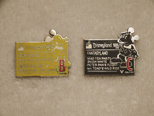 DISNEY B &C TICKET ATTRACTION CAST LANYARD SERIES PINS picture