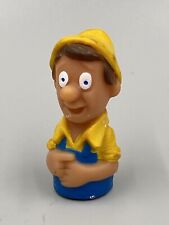 Vintage Pinocchio Rubber Bust Finger Puppet Made in Hong Kong 2.25” picture