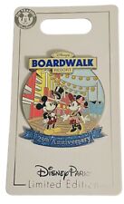 Disney Boardwalk Resort 25th Anniversary Mickey and Minnie Pin LE 1500 NEW Card picture