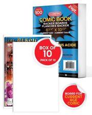 Comic Backer Boards for Current Age Size Comic Backboard 24PT-Box of 10 Pack 100 picture